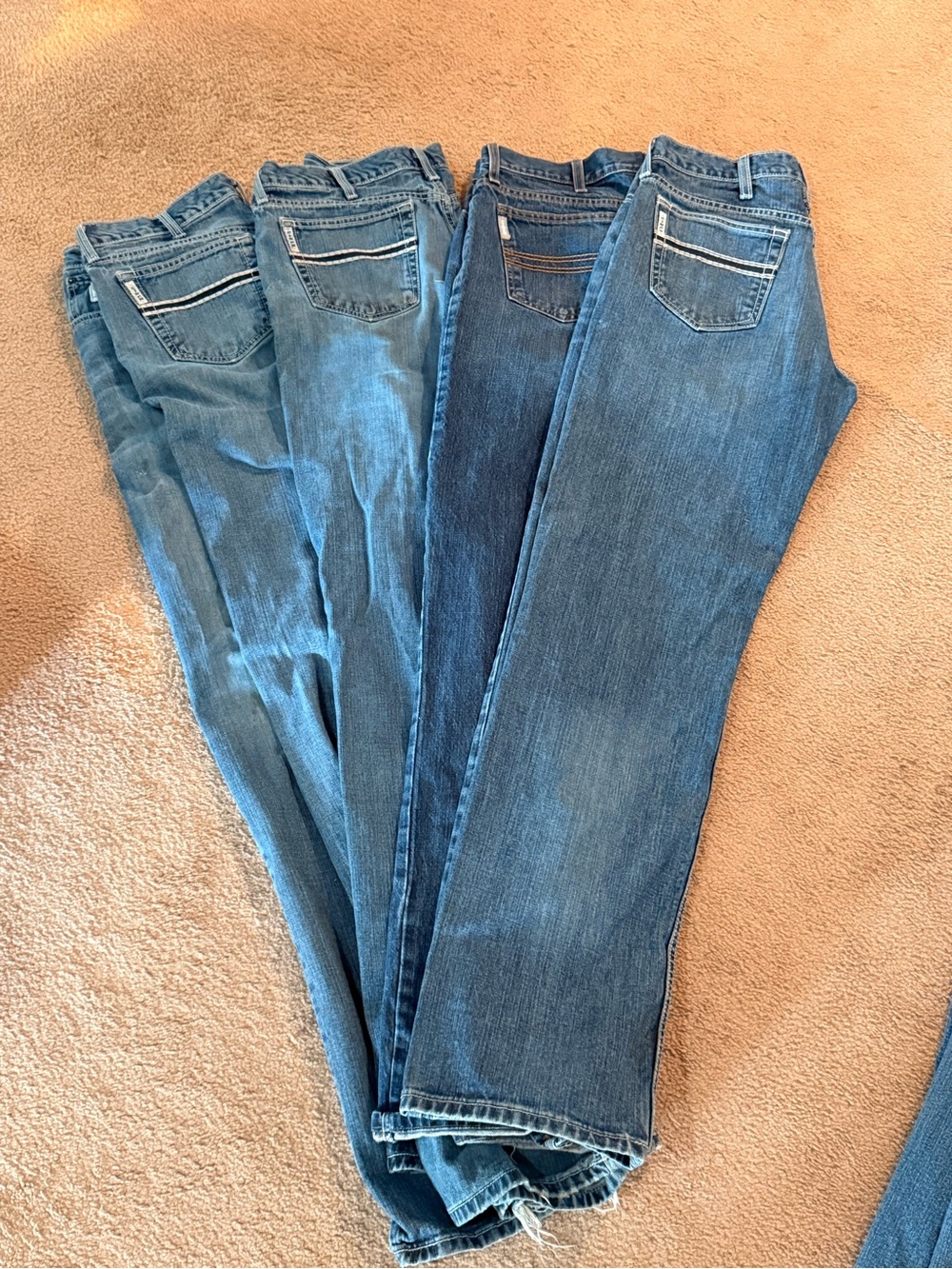 Cinch Men's Blue Bootcut Jeans - Assorted Blue Washes